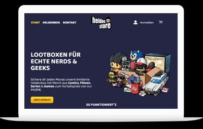 Referenz Heldenstore